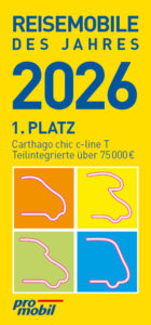 PRO_Anzeigen_Reisemobile_des_Jahres_2026_Teilintegrierte über 75000_1_Carthago Chic C-Line T