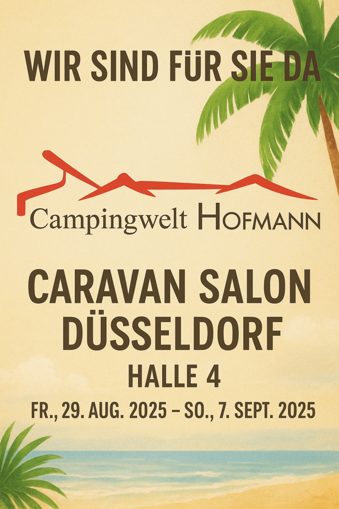✨ Einladung zum Caravan Salon Düsseldorf 2025 ✨